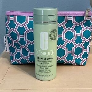 Clinique All About Clean Liquid Facial Soap - Light Green